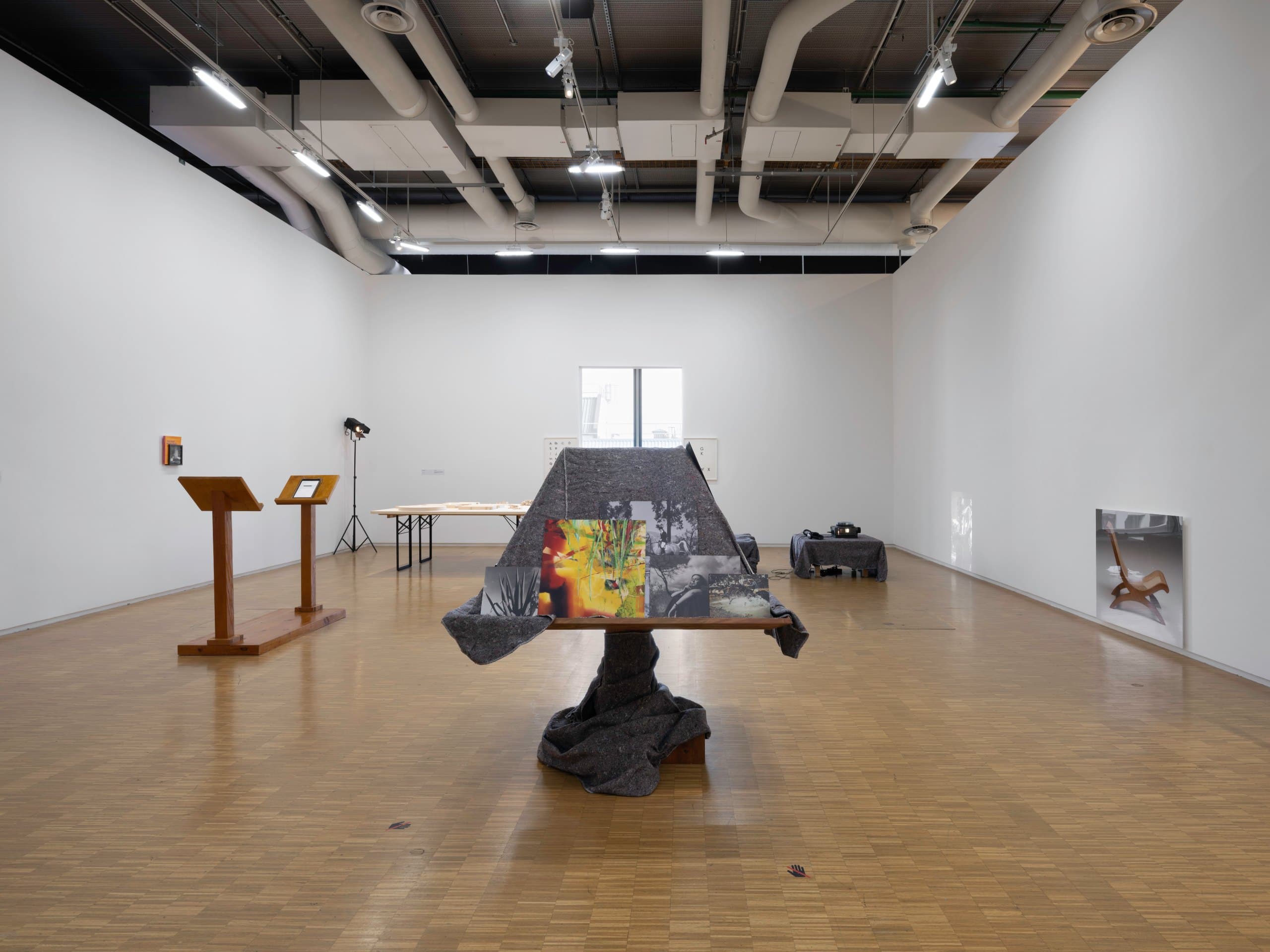 Installation view, Woman with Sombrero "The Barragán Archives," Contemporary collections. Centre Pompidou, Museum, Level 4.  Photo : Centre Pompidou, MNAM-CCI/Audrey Laurans