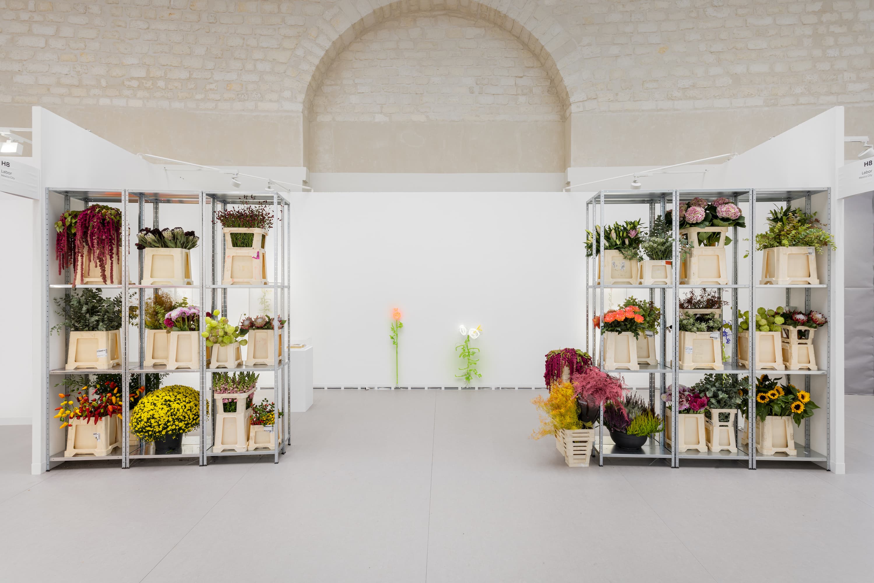 Installation view of solo presentation at Art Basel Paris + with Labor Gallery, 2024, Photography by Nicola Morittu, Courtesy of Labor Gallery