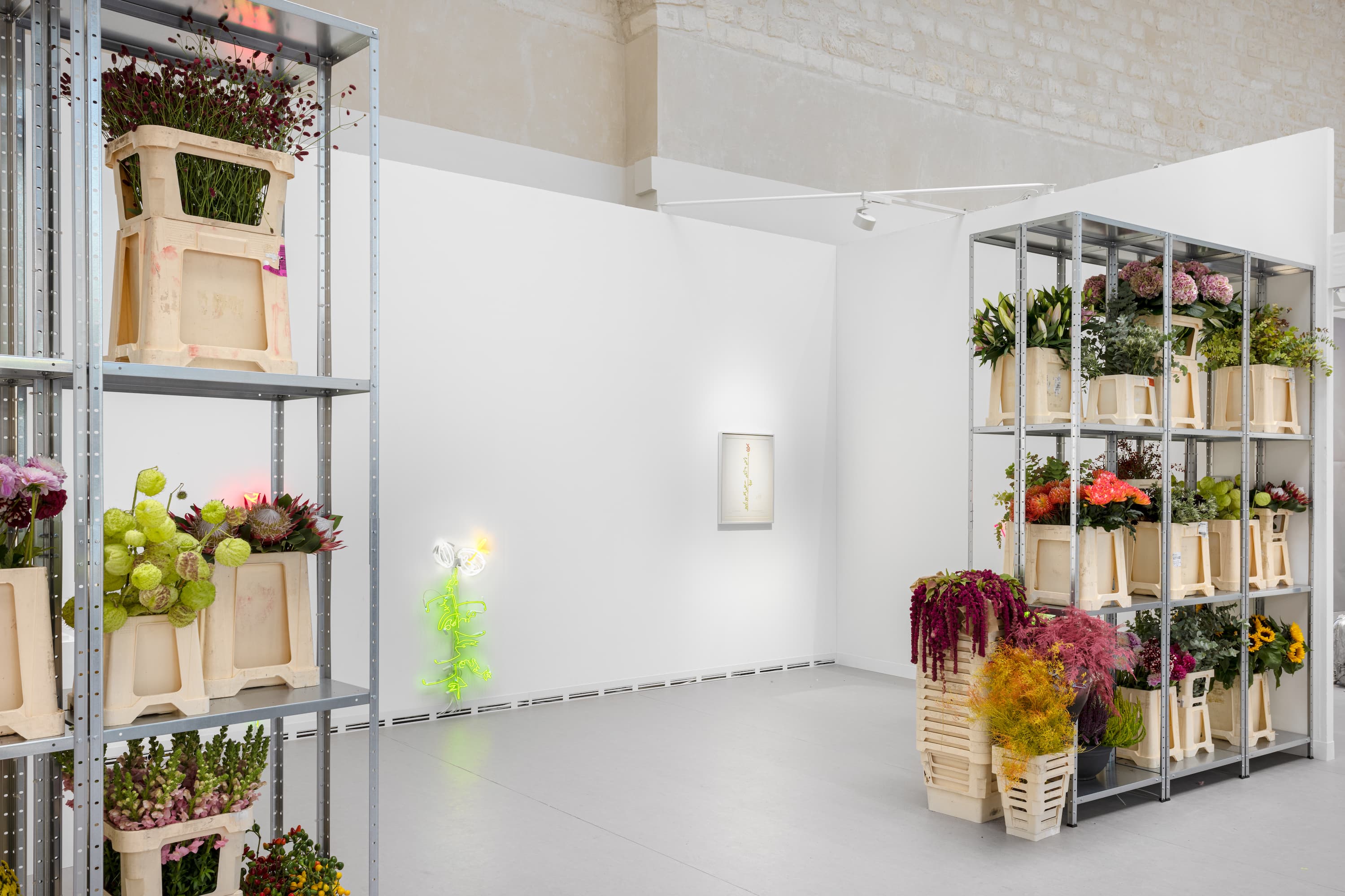 Installation view of solo presentation at Art Basel Paris + with Labor Gallery, 2024, Photography by Nicola Morittu, Courtesy of Labor Gallery