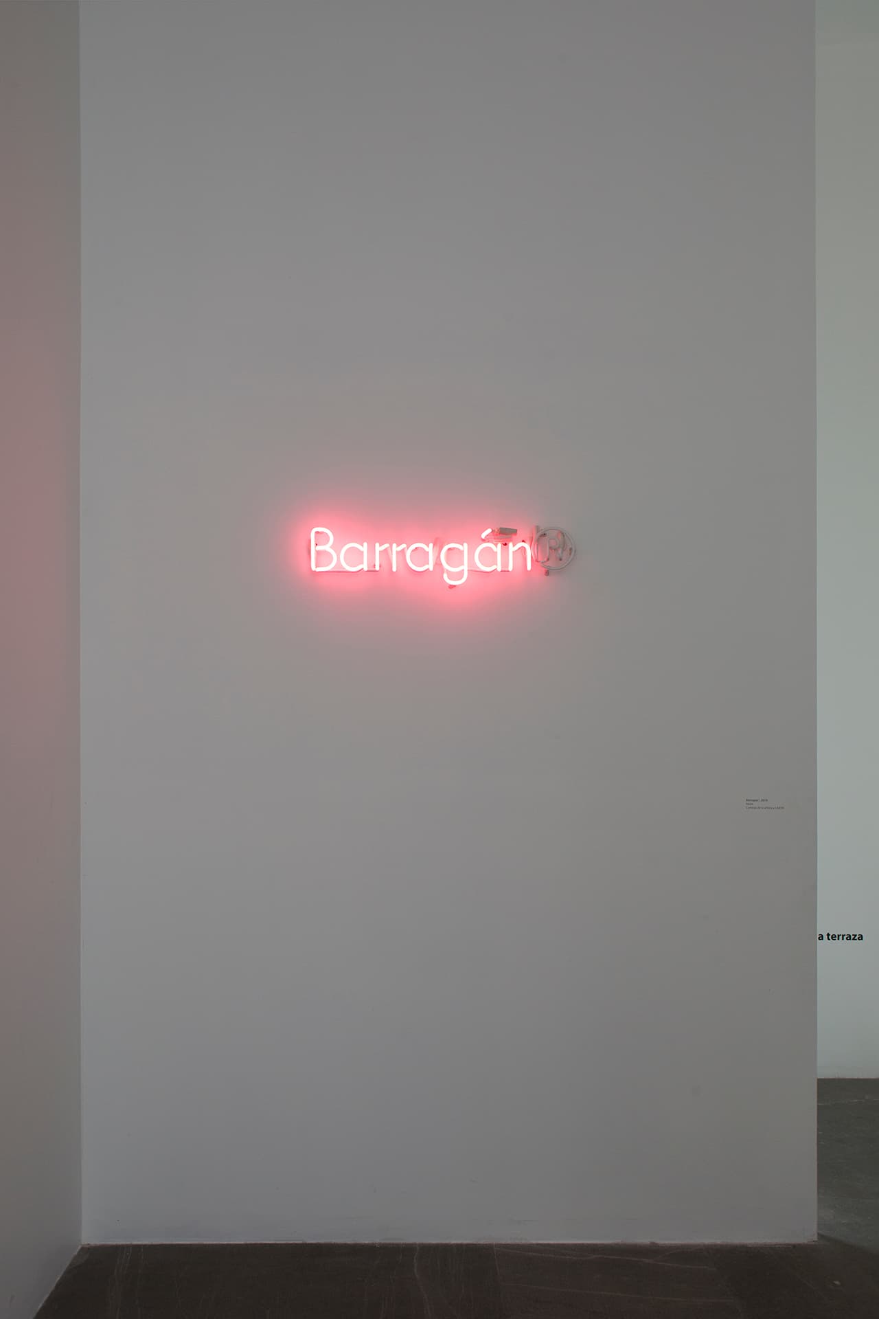 Installation view, MUAC