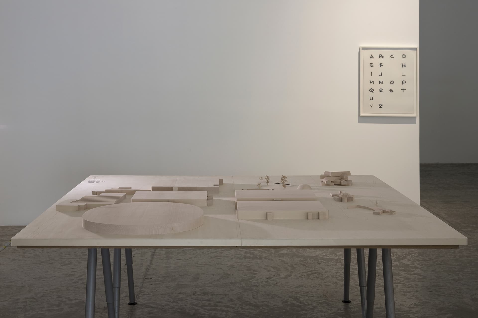 installation view, MUAC