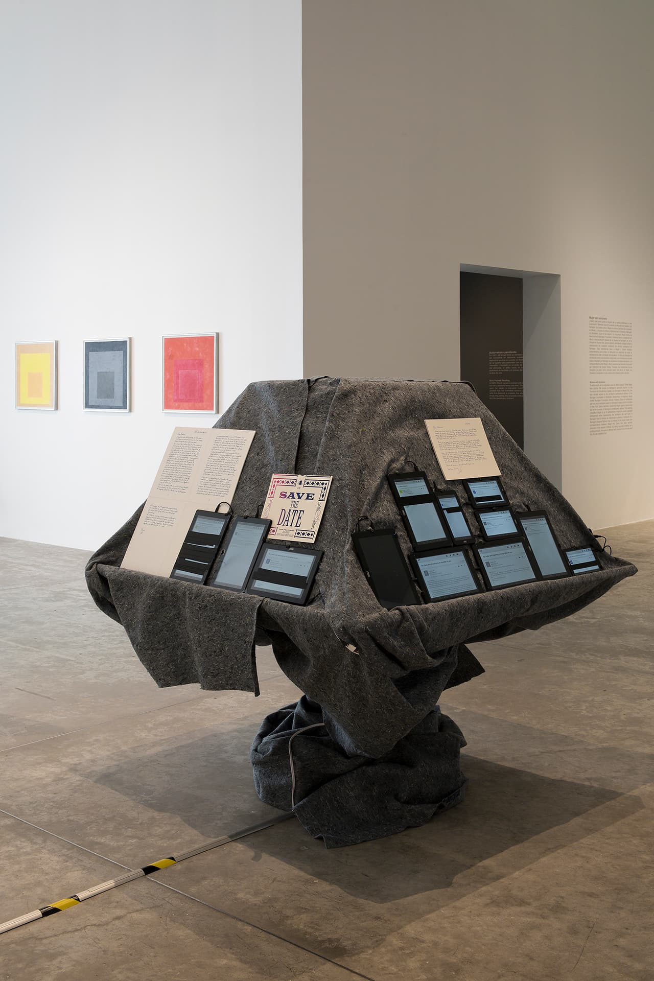 Installation view, MUAC