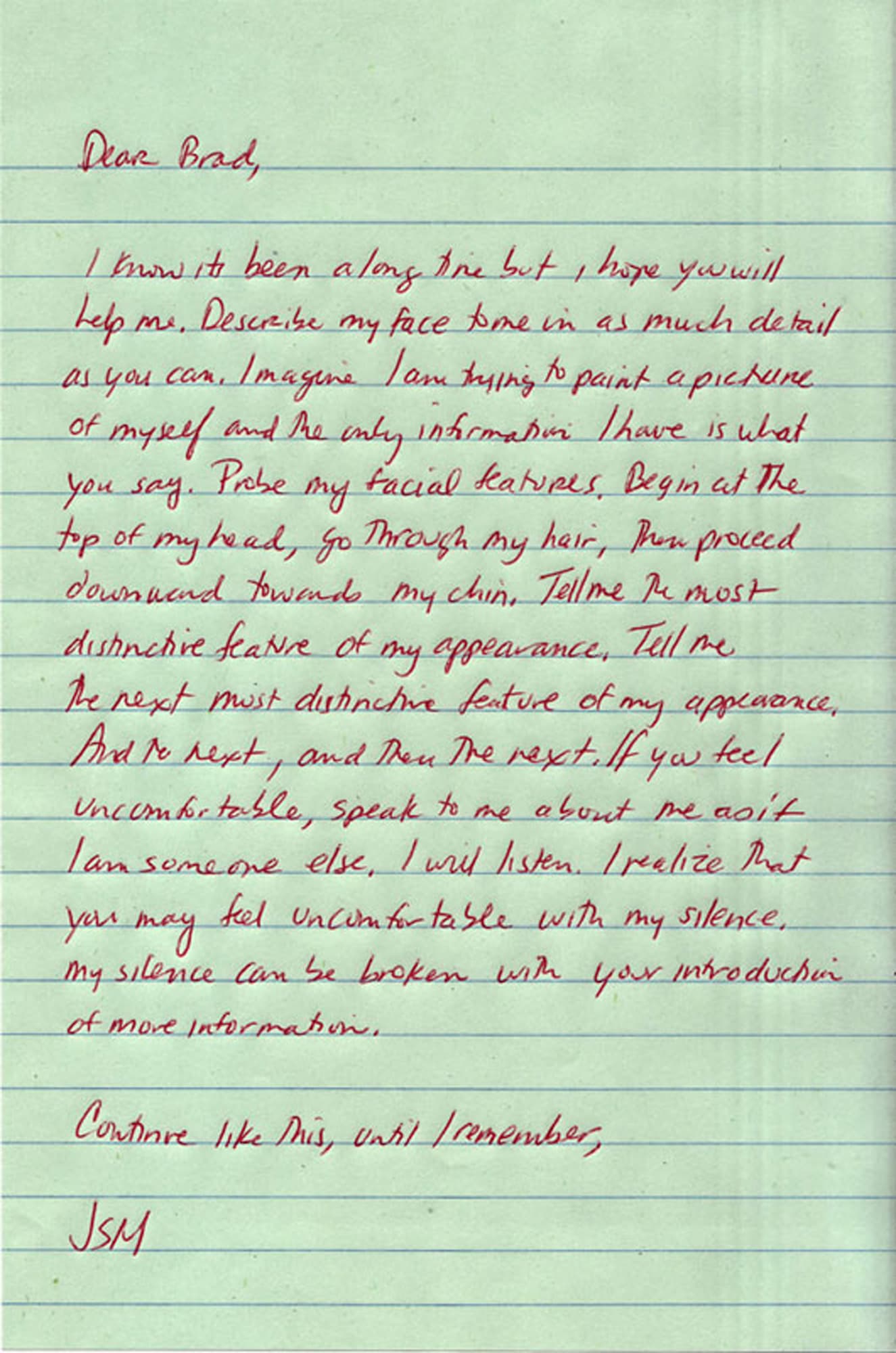 Composite. Letter Detail. 2005