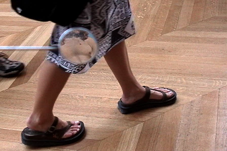 Stolen. Digital Video with mirror tool. 2000