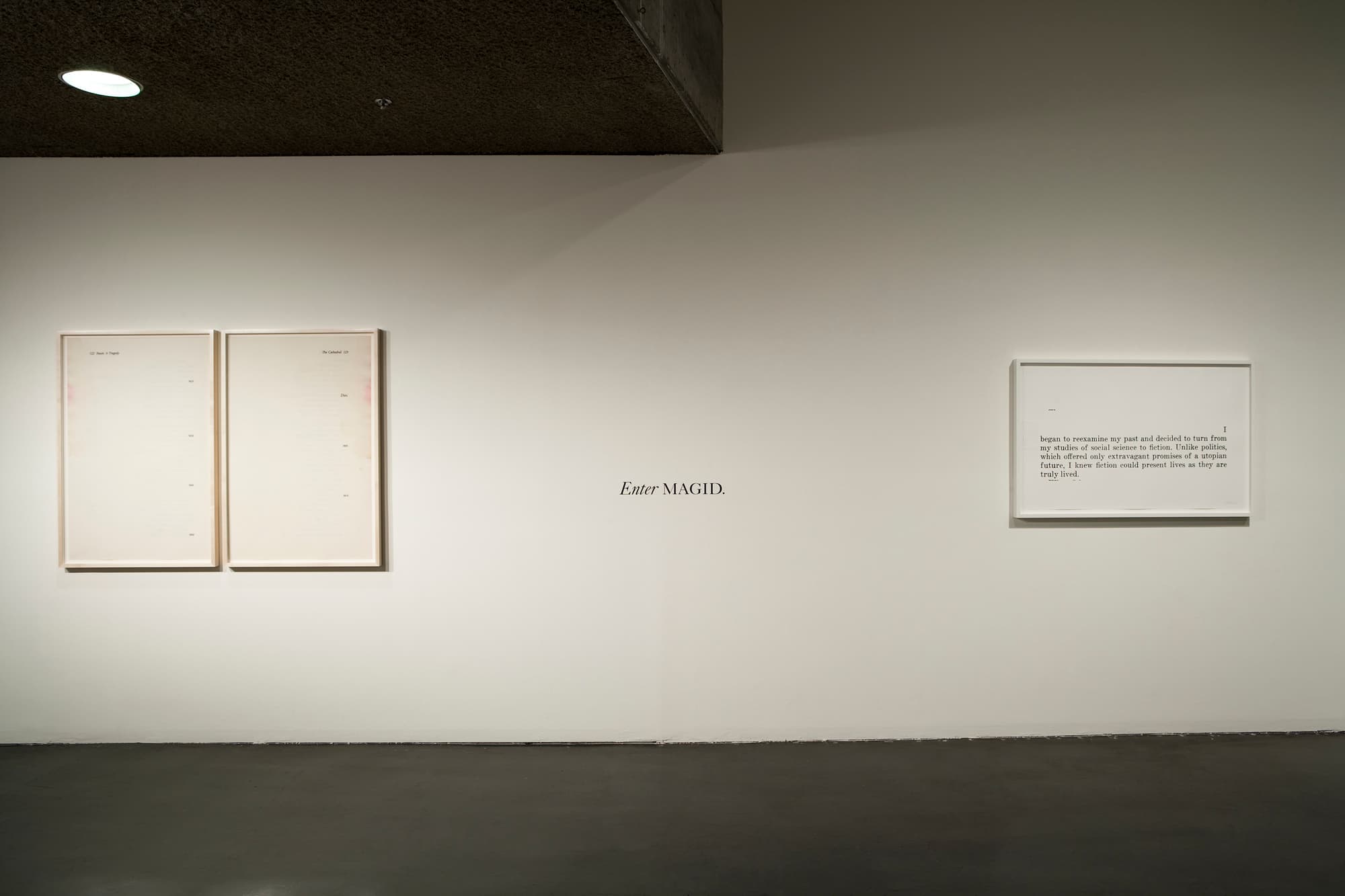 Closet Drama, Installation view, BAM Matrix, 2011