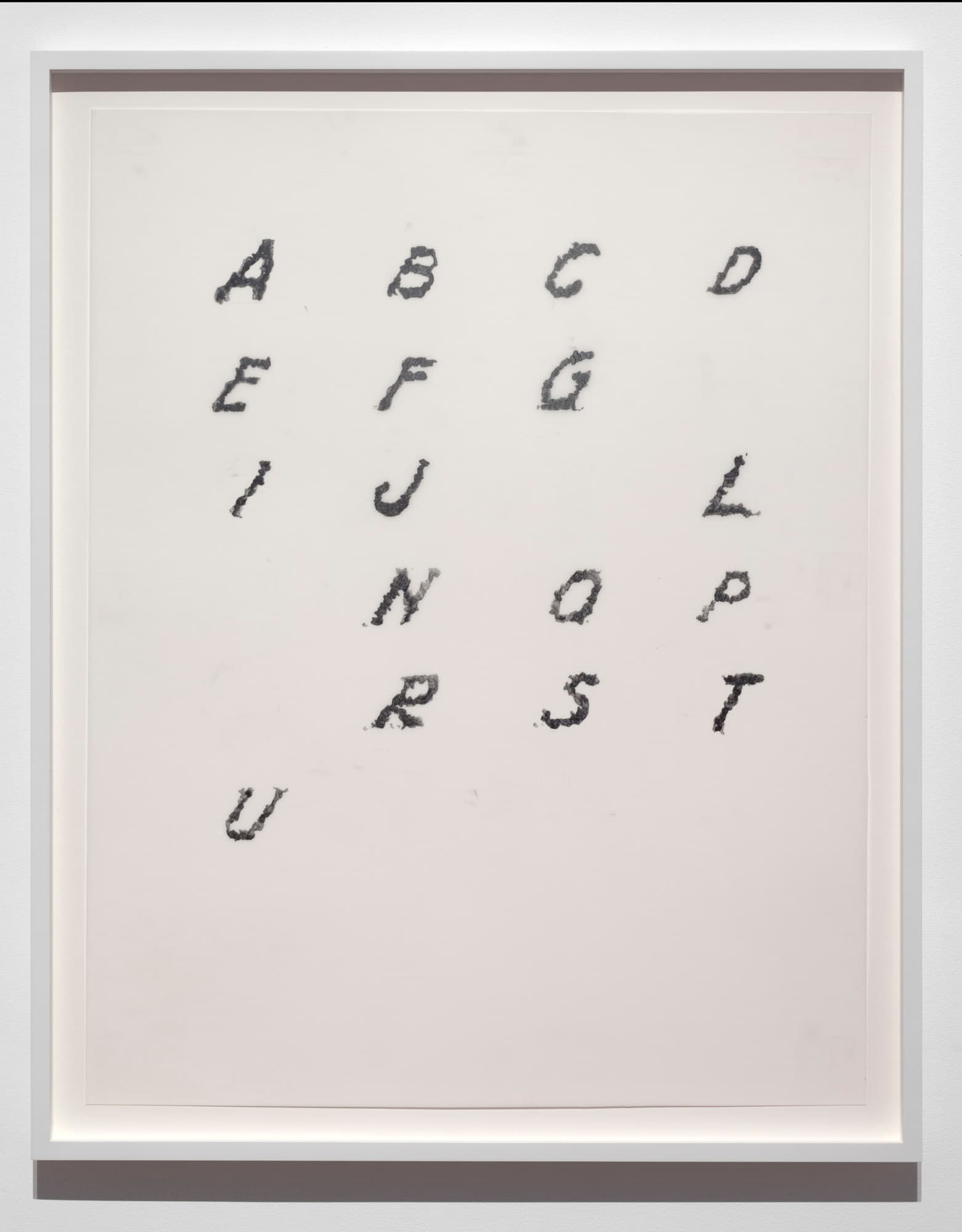 Barragán Alphabet/ VitraFutura, Pencil on mylar, diptych, 2013.