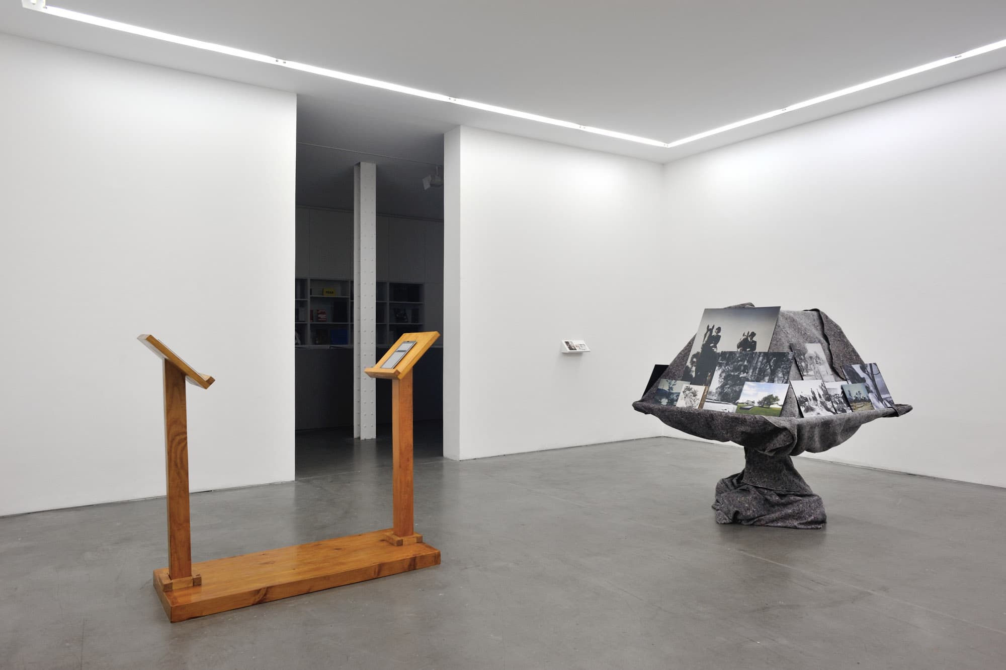Woman With Sombrero, Installation view. Yvon Lambert, 2014.