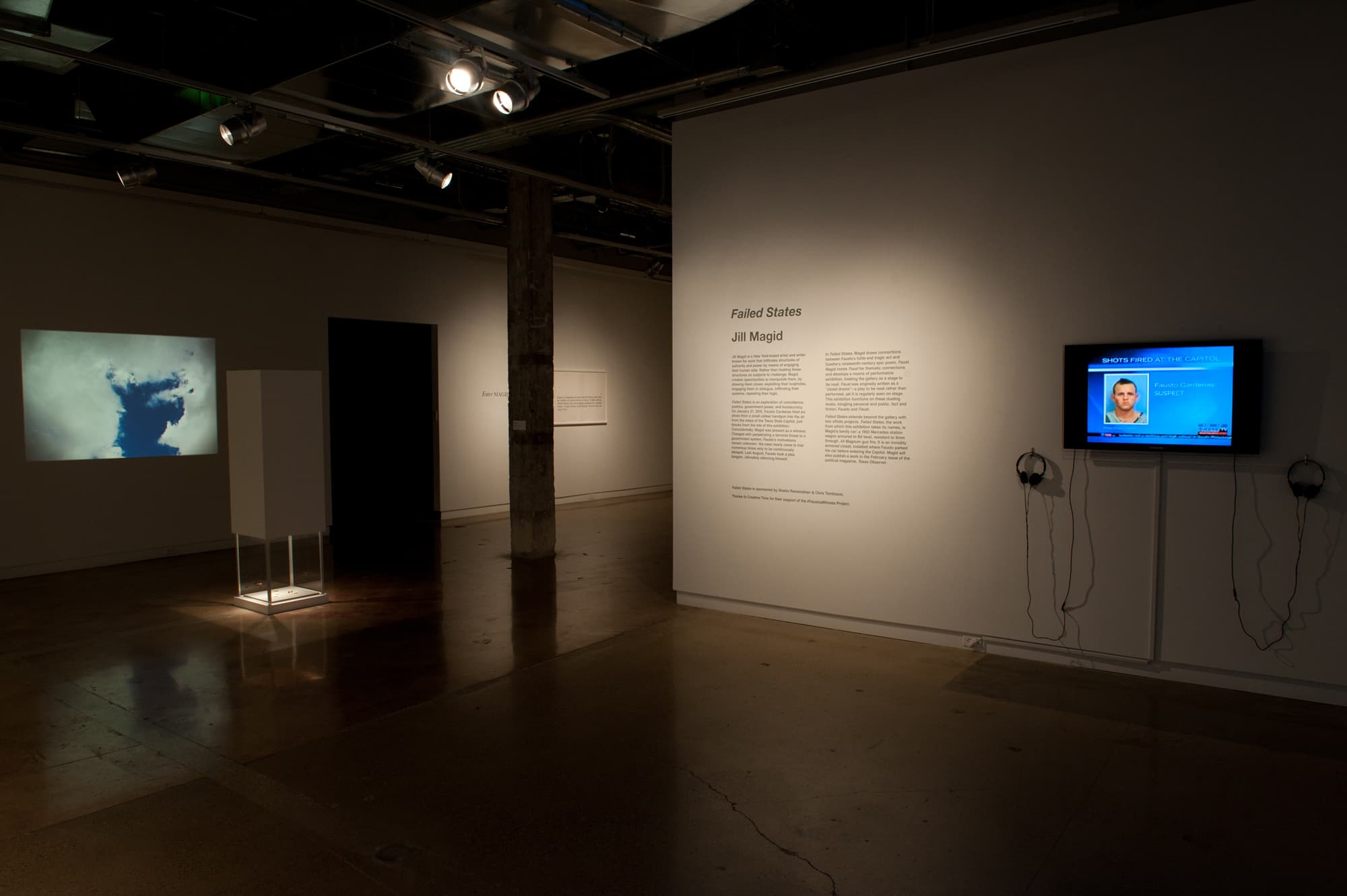 Failed States, Installation view, Arthouse, 2012
