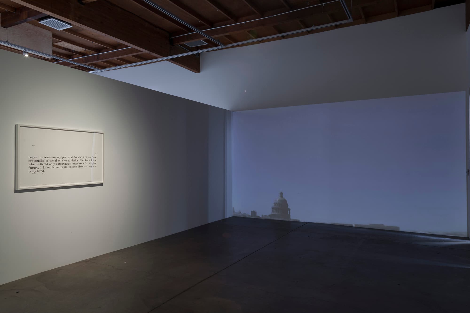 Live Stream, 2012 Live stream of the sky above the Texas State Capitol, Austin, TX Dimensions Variable