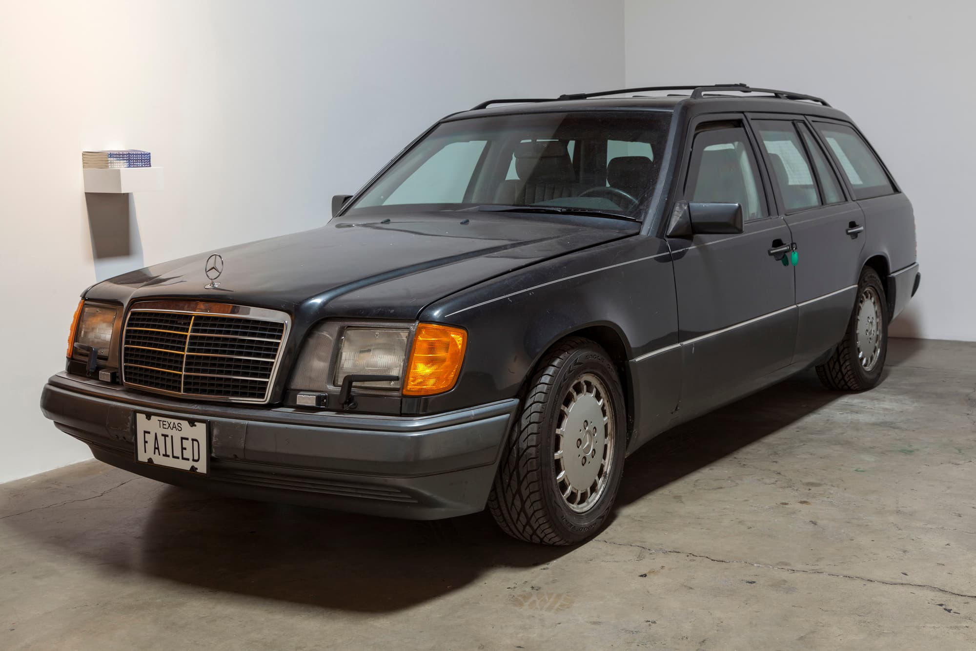 Failed States, 2011 1993 Mercedes Benz 300TE station wagon armored to B4 level 59 x 183 x 77 inches