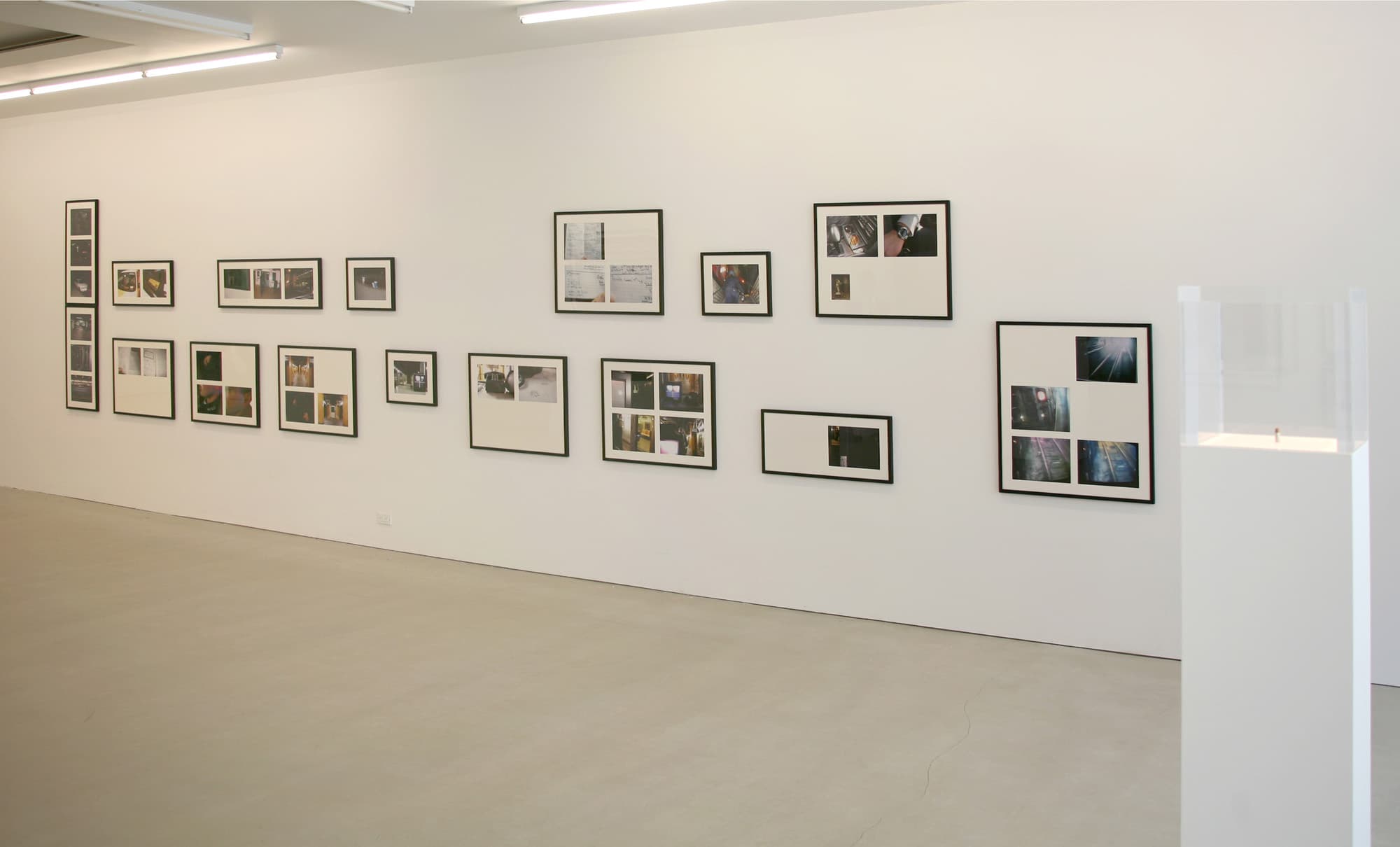 Series of LOVE Chapters. Framed digital photographs. 2007. Installation at Gagosian, NY.