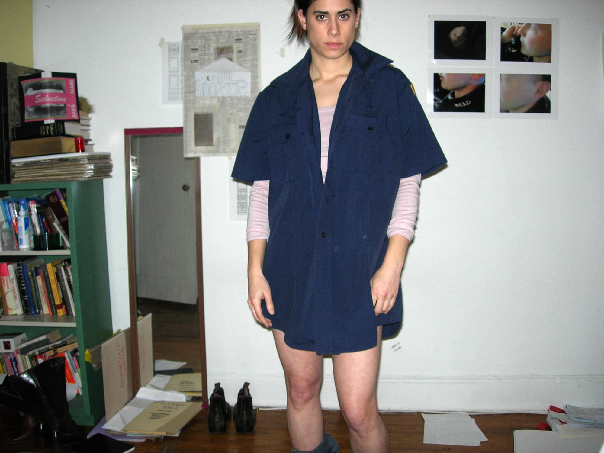 His Shirt, Cropped. Digital photograph, 2007