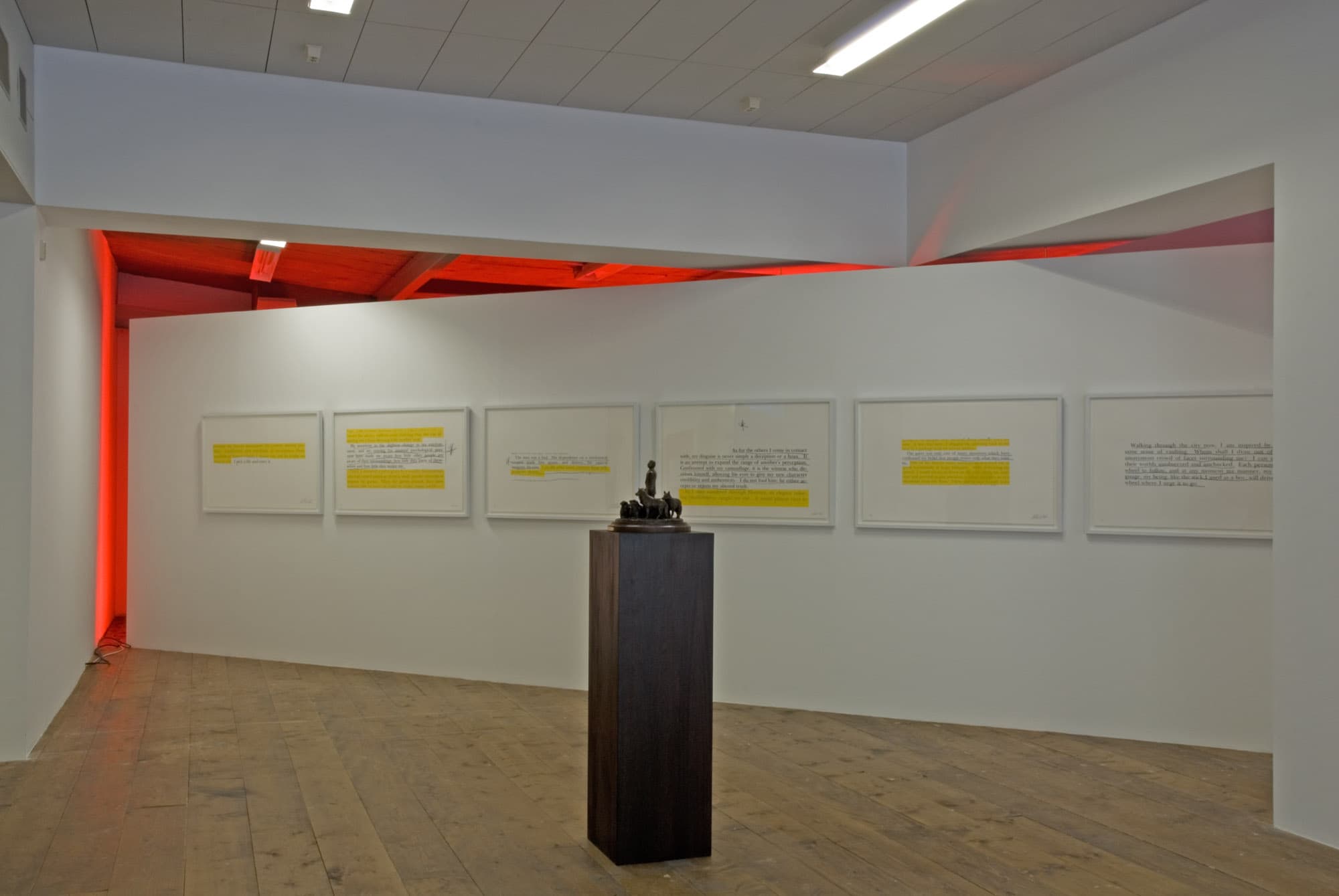Installation view, Stroom, 2008.