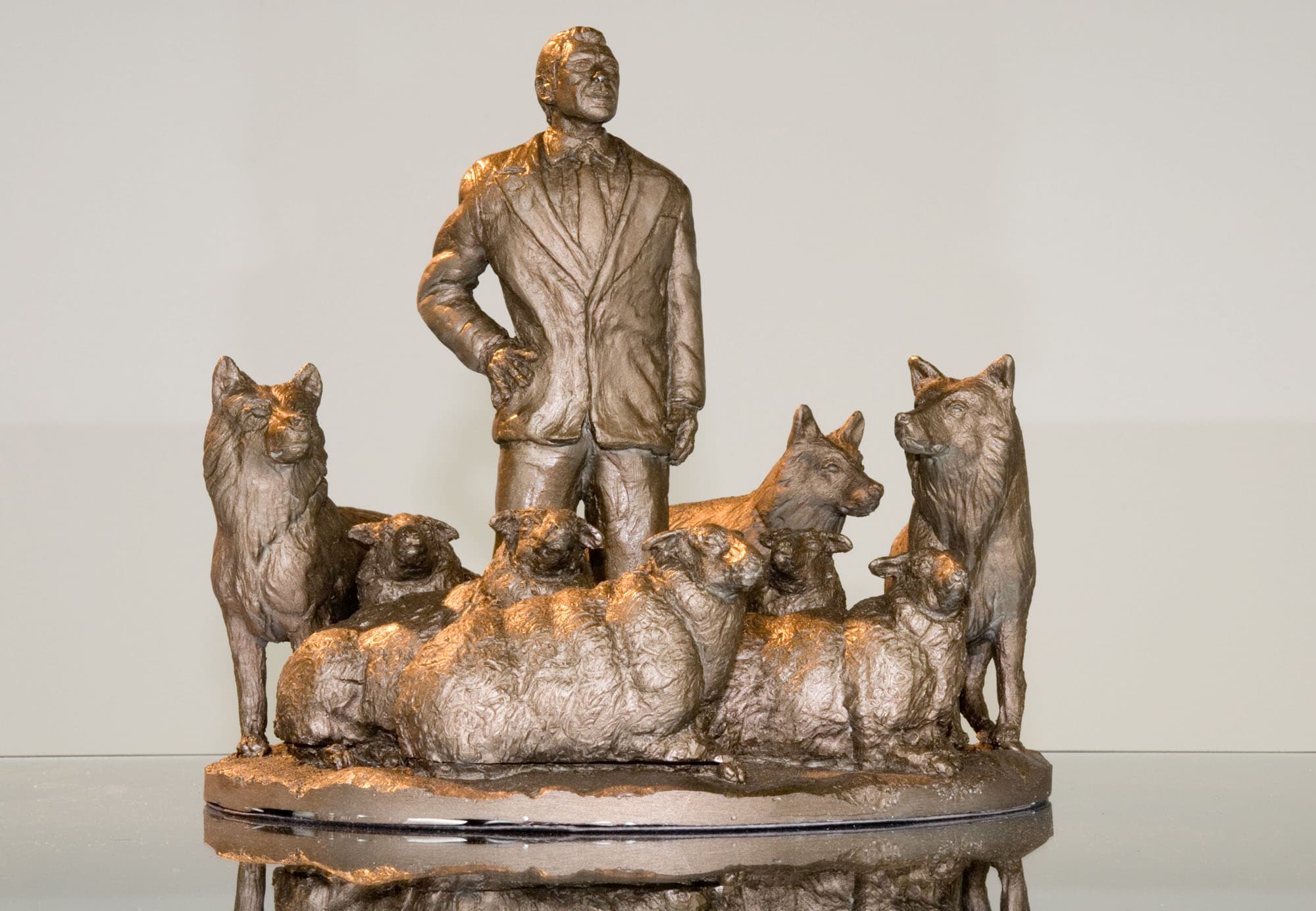 The Shepherds (resin), 2008.