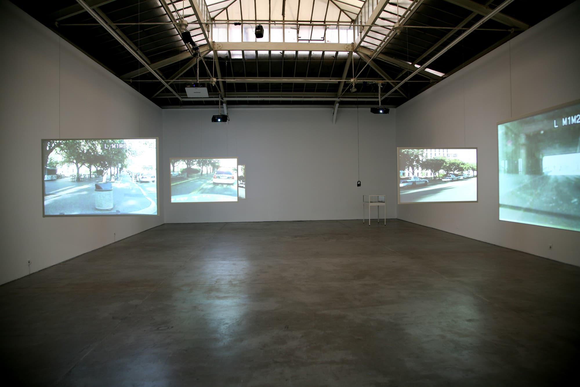 The Status of the Shooter, Installation view, Yvon Lambert, 2013