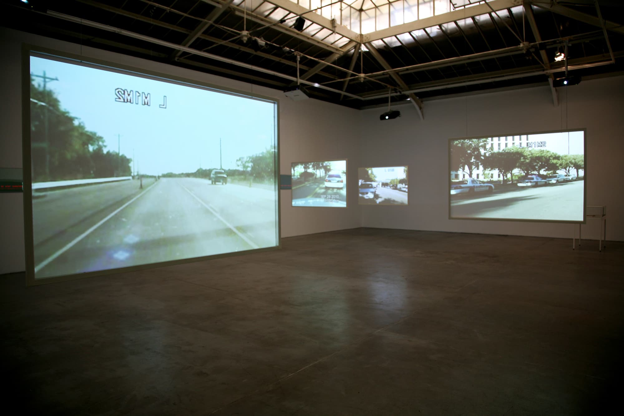 The Status of the Shooter, installation view, Yvon Lambert, 2013