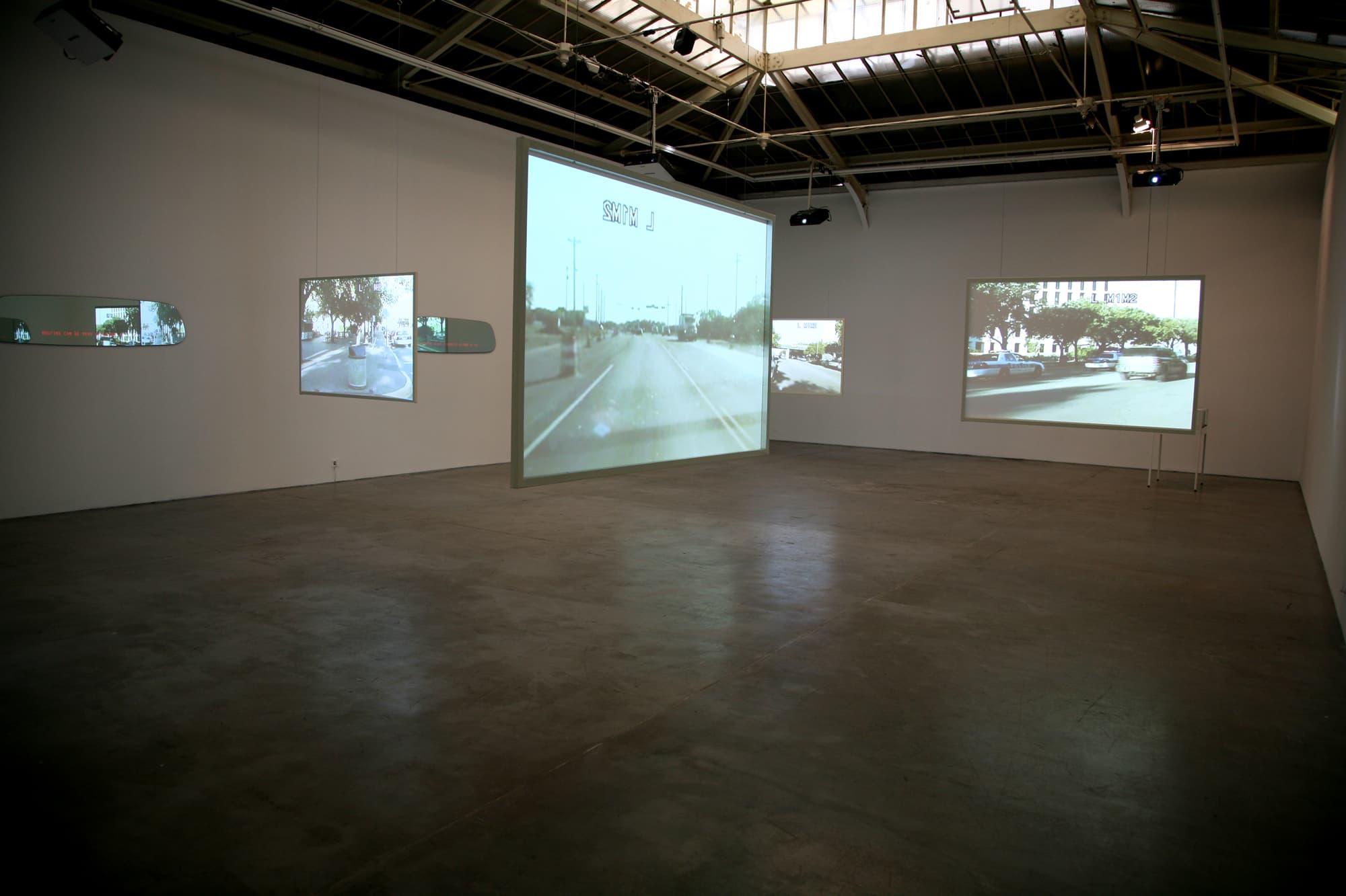 The Status of the Shooter, installation view, Yvon Lambert, 2013