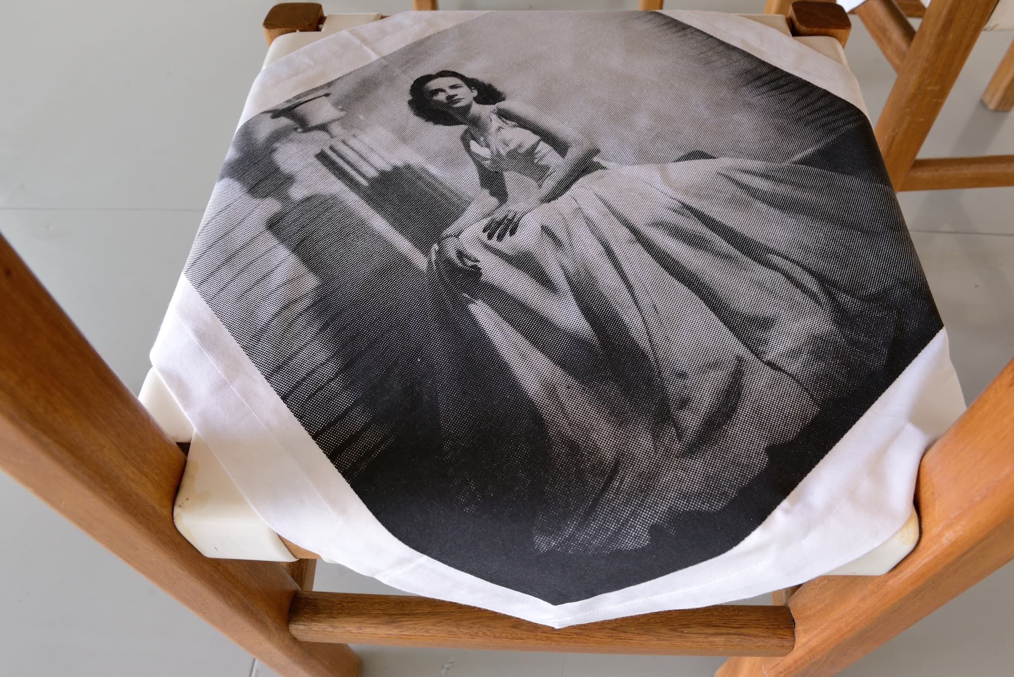 Bride Napkins (set of 4), Silkscreen on linen, 2014