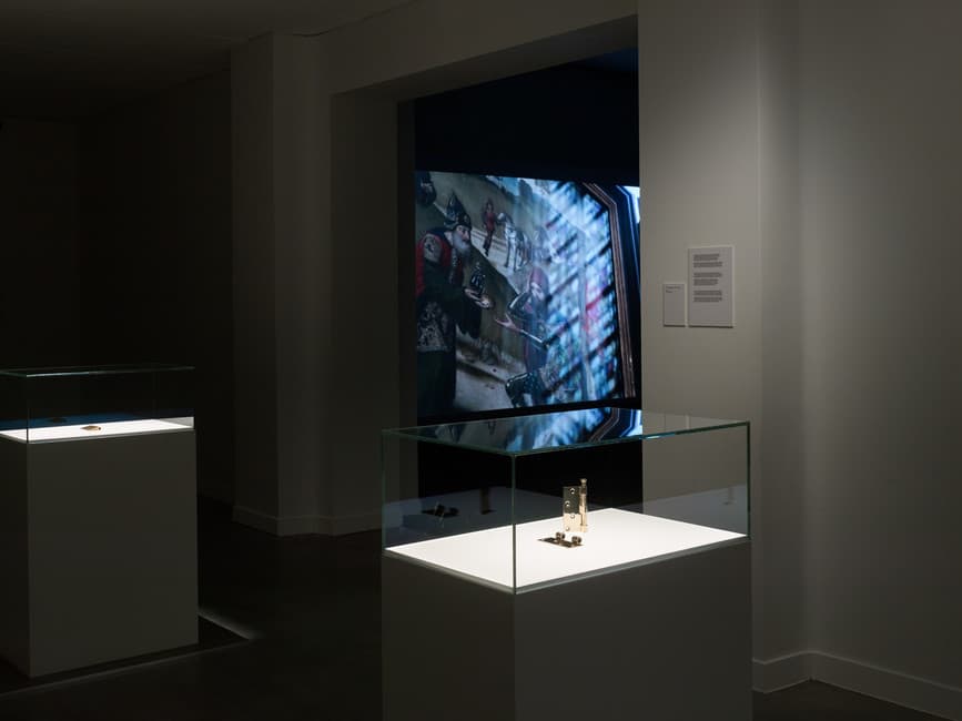 Exhibition view, 'Jill Magid. The Migration of the Wings,' 2023, M Leuven, photo (c) Eline Willaert for M Leuven.
