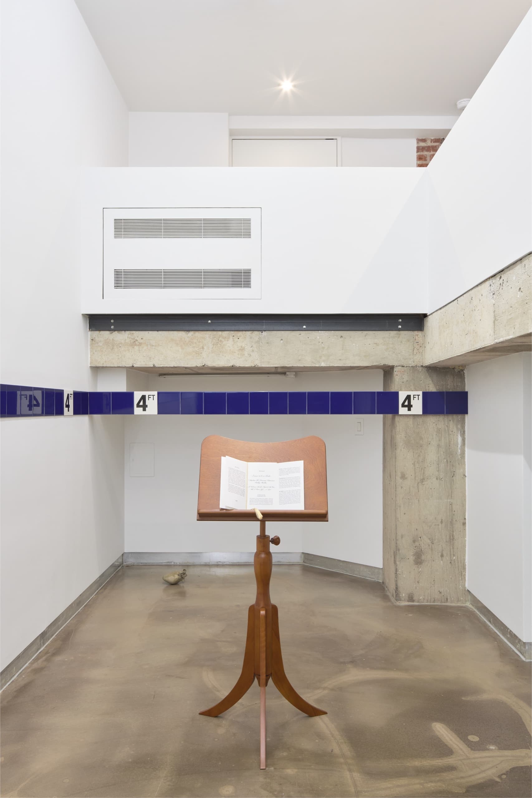 Pooler Room, 2026. Exhibition view. Mister Fahrenheit, New York. Photography: Brad Farwell. Image courtesy the artist and Mister Fahrenheit.