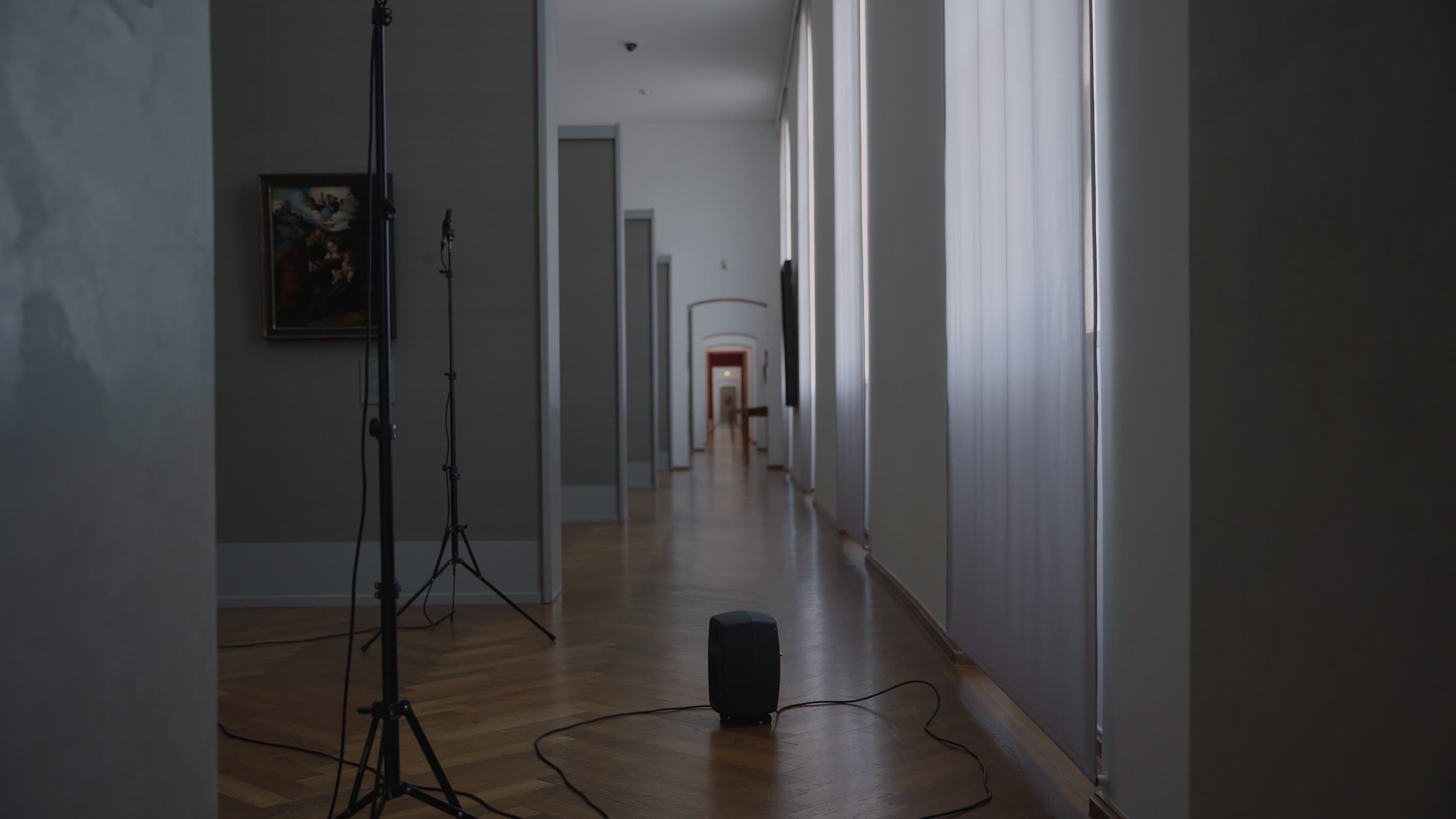 The Migration of the Wings, 2022-3, 2 channel video and sound installation, 9:24 min