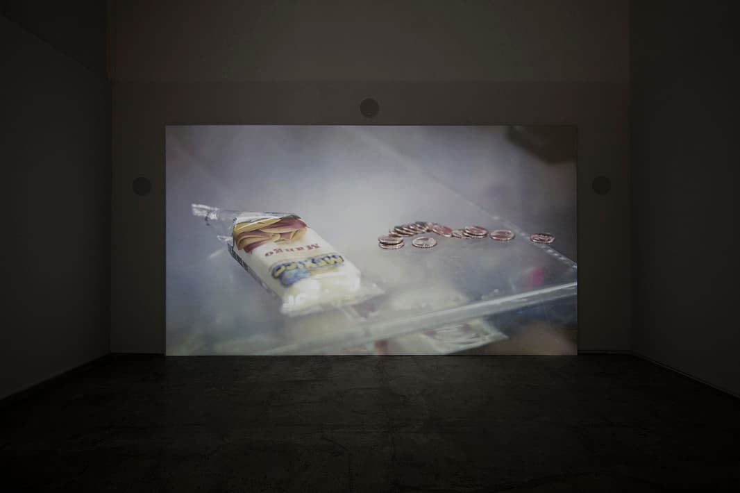 Jill Magid, Tender Balance, 2021, HD video with four-channel sound, 28 min. Photography: Ramiro Chaves. Image courtesy the artist and LABOR, Mexico City.