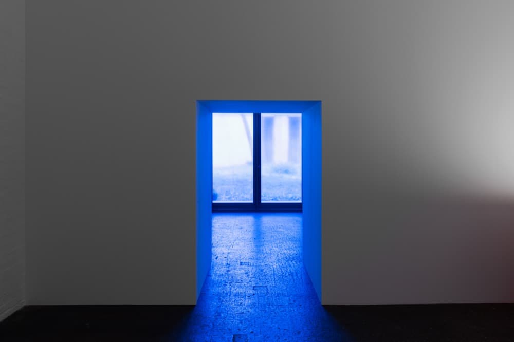 Barragán’s Corridor, 2016.
Drywall and paint, 194 x 119 x 189 cm